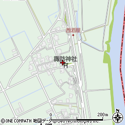新潟県新潟市南区西酒屋292周辺の地図