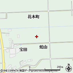 福島県相馬市石上蛇山周辺の地図