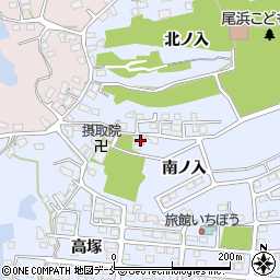 福島県相馬市尾浜南ノ入周辺の地図