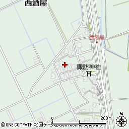 新潟県新潟市南区西酒屋227周辺の地図