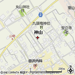 新潟県新潟市西区神山119周辺の地図
