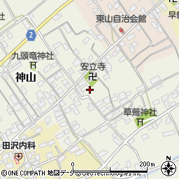 新潟県新潟市西区神山682周辺の地図