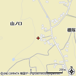 福島県伊達市梁川町大関山ノ口31周辺の地図