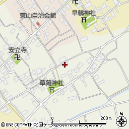 新潟県新潟市西区赤塚1791-3周辺の地図