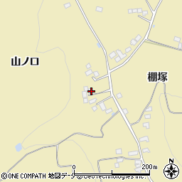福島県伊達市梁川町大関山ノ口34-1周辺の地図