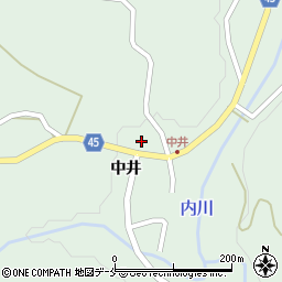 角田警察署筆甫駐在所周辺の地図