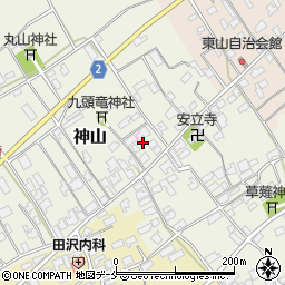 新潟県新潟市西区神山126周辺の地図