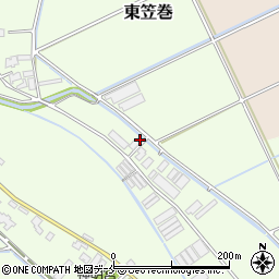 新潟県新潟市南区東笠巻3749周辺の地図