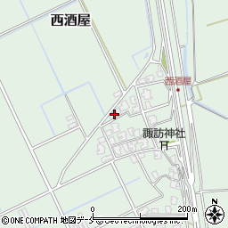 新潟県新潟市南区西酒屋222周辺の地図