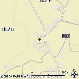 福島県伊達市梁川町大関山ノ口38周辺の地図