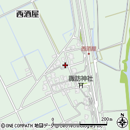 新潟県新潟市南区西酒屋235周辺の地図