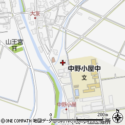 新潟県新潟市西区中野小屋889周辺の地図