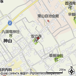 新潟県新潟市西区神山646周辺の地図
