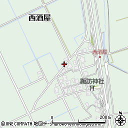 新潟県新潟市南区西酒屋618周辺の地図