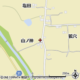 福島県伊達市梁川町大関山ノ神28周辺の地図