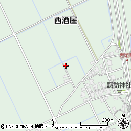 新潟県新潟市南区西酒屋644周辺の地図
