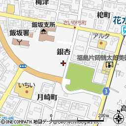 乙和稲荷神社周辺の地図