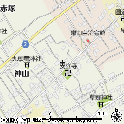 新潟県新潟市西区神山147周辺の地図
