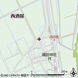 新潟県新潟市南区西酒屋219周辺の地図