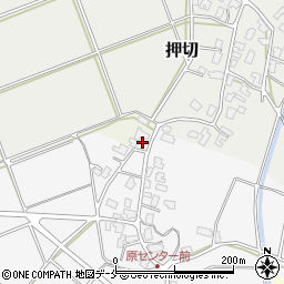 新潟県阿賀野市原周辺の地図