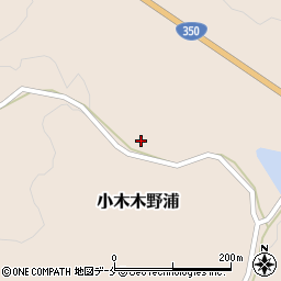 新潟県佐渡市小木木野浦287周辺の地図