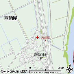新潟県新潟市南区西酒屋177周辺の地図
