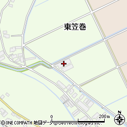 新潟県新潟市南区東笠巻3942-1周辺の地図