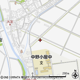新潟県新潟市西区大友周辺の地図