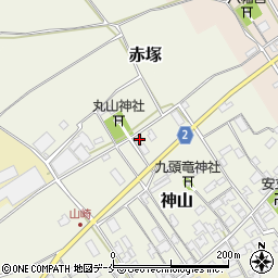 新潟県新潟市西区神山175周辺の地図
