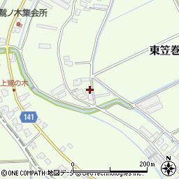 新潟県新潟市南区東笠巻3378周辺の地図
