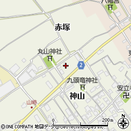 新潟県新潟市西区神山174周辺の地図