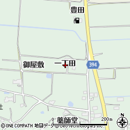 福島県相馬市石上一丁田周辺の地図