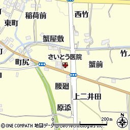 福島県福島市飯坂町湯野浦湊周辺の地図