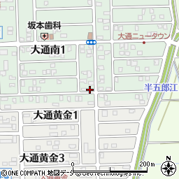 新潟県新潟市南区大通南1丁目301周辺の地図