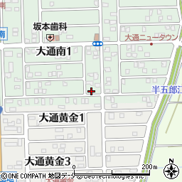 新潟県新潟市南区大通南1丁目280周辺の地図