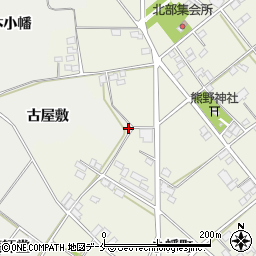 福島県伊達市伏黒古屋敷28周辺の地図