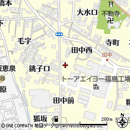 福島県福島市飯坂町湯野窪田10周辺の地図