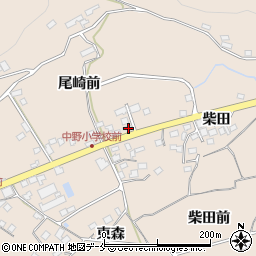 福島県福島市飯坂町中野柴田39周辺の地図