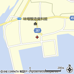 前佐渡運送株式会社　羽茂営業所周辺の地図
