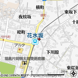 福島県福島市飯坂町町裏1周辺の地図