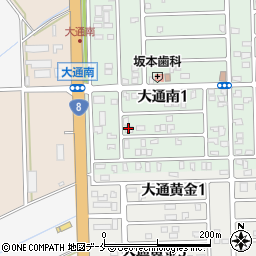 新潟県新潟市南区大通南1丁目226周辺の地図