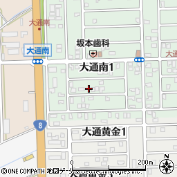 新潟県新潟市南区大通南1丁目223周辺の地図