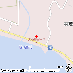 新潟県佐渡市羽茂大石1109周辺の地図