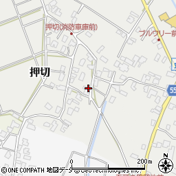 新潟県阿賀野市押切963周辺の地図
