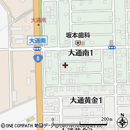 新潟県新潟市南区大通南1丁目203周辺の地図