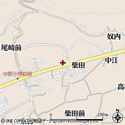 福島県福島市飯坂町中野柴田37周辺の地図