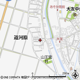 道河原公民館周辺の地図