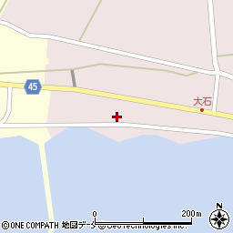 新潟県佐渡市羽茂大石1119周辺の地図