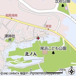 福島県相馬市尾浜北ノ入83周辺の地図