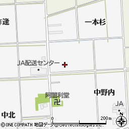 福島県伊達市保原町大泉周辺の地図